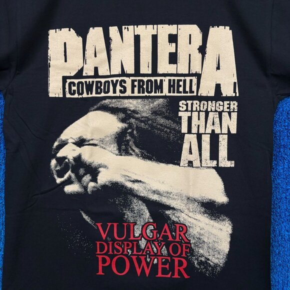Pantera Vulgar Display of Power Album Heavy Metal Band Tee L - Picture 2 of 4